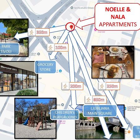 לובליאנה Nala Apartment מראה חיצוני תמונה
